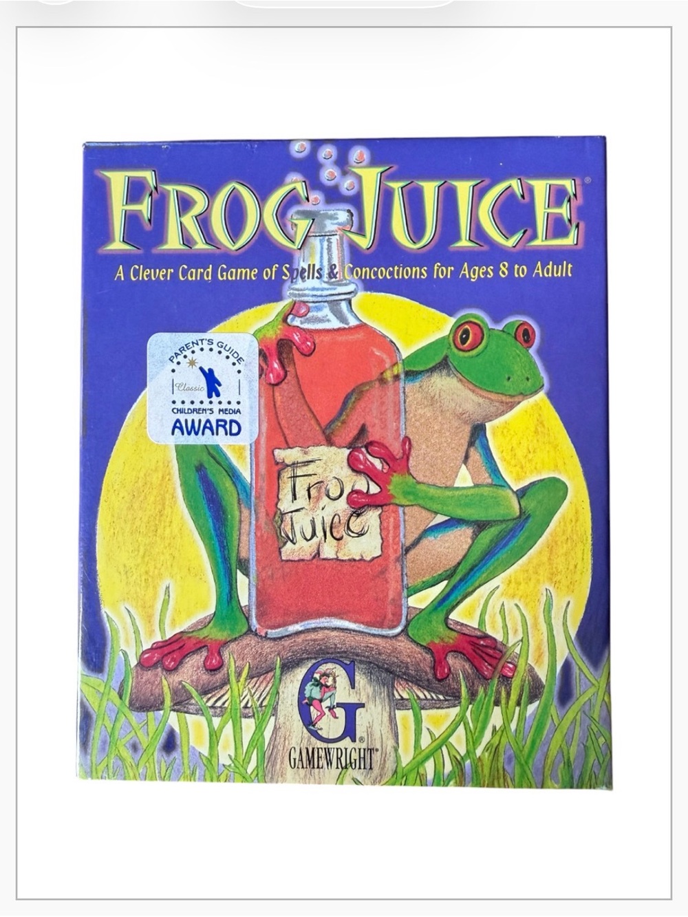 Gamewright Frog Juice Card Game Vintage 1995 Complete Ages 8+ Out of Print